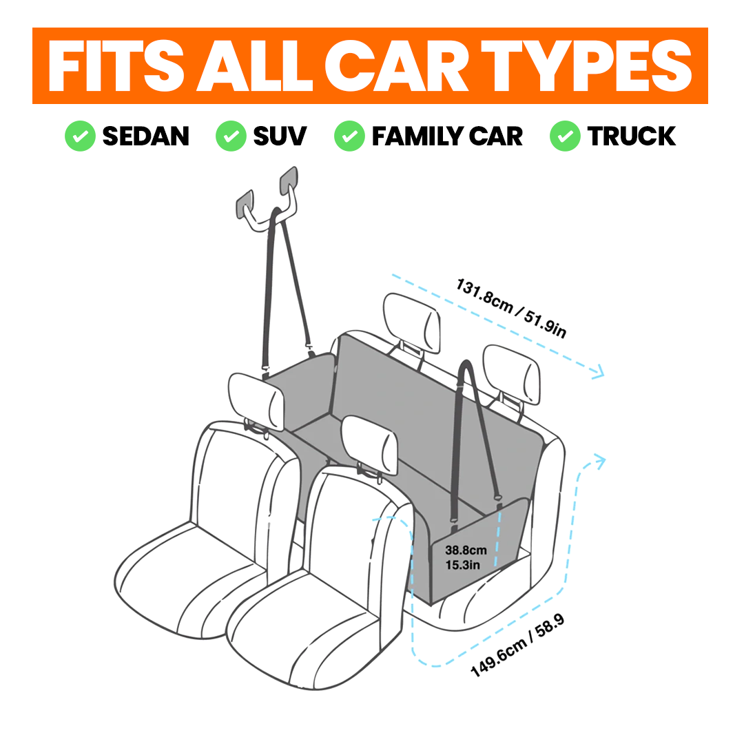 CarPawtect™ - Hard Cover Dog Seat Cover